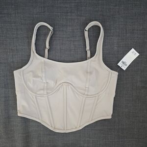 Women's Cream Corset Top